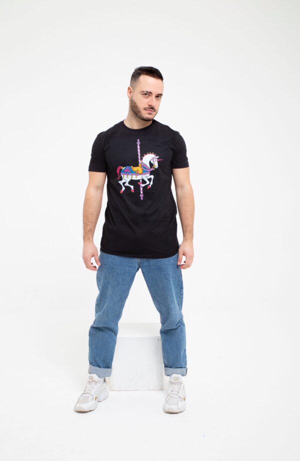 T-Shirt Carosello Unicorno