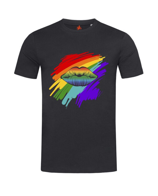 T-Shirt Rainbow Kiss