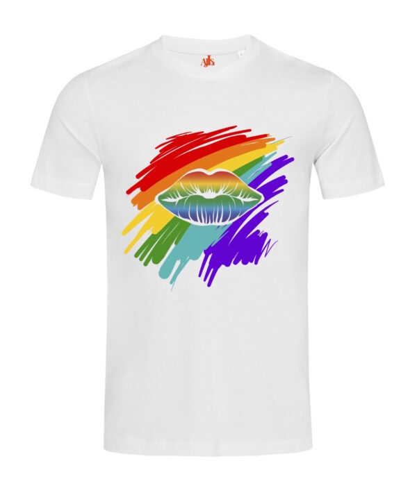 T-Shirt Rainbow Kiss